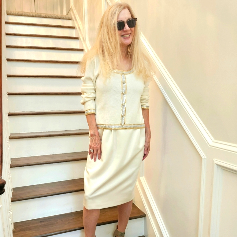 St John Evening By Marie Gray Knit Jacket